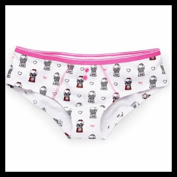💕ⓅⒾⓃⓀ ⓋⓈ Gum ball Machine Low Rise Hipster Panties NWT💕 - Picture 1 of 5